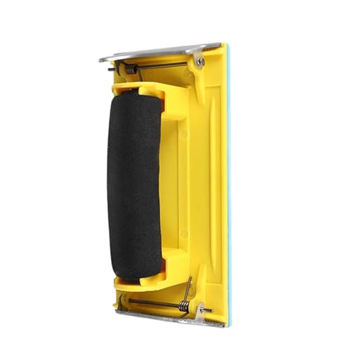 Professional Sandpaper Holder Grinding Tool Secure Clamping Design Ergonomic Grip for Wood Metal Surfaces Polishing Nonslip Sand