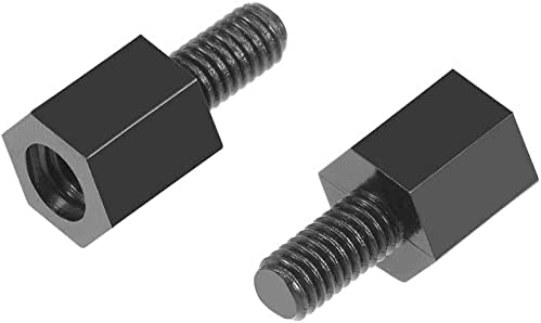 Uxcell M3x6mm 6mm Male-Female Hex Nylon PCB Motherboard Spacer Standoff