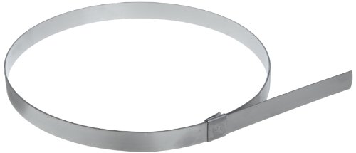 BAND-IT CP18S9 5/8" Wide x 0.025" Thick 4-1/2" Diameter, 201 Stainless Steel Center Punch Clamp (25 Per Box)