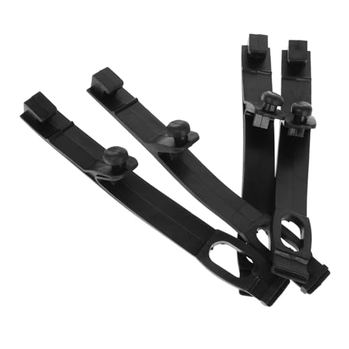 TOPPERFUN 4pcs Motorcycle Headlight Mounting Straps Rubber Easy Install for