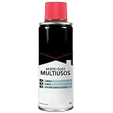  Tradineur - Aceite Multiusos 3 en 1, Spray de Aceite anticorrosivo con cánula, Coches, Bicicletas, lubrica, Limpia y Protege contra el óxido, 200 ml
