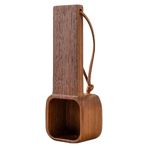 Holzkaffeelöffel - Natürliche Walnussholzschaufel, Esslöffel Messlöffel | Solider Holzkaffee und Teekauf, elegantes und langlebiges Holzgeschirr für, Busse und Waren