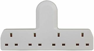 Mr.Gadget's Solutions 4 Gang Extension Socket Multi Plug 4 Way 13a Mains Power Adaptor
