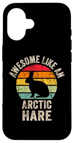 Awesome like an Arctic Hare, Funny Arctic Hare Lover �X�}�z�P�[�X iPhone 16 �p