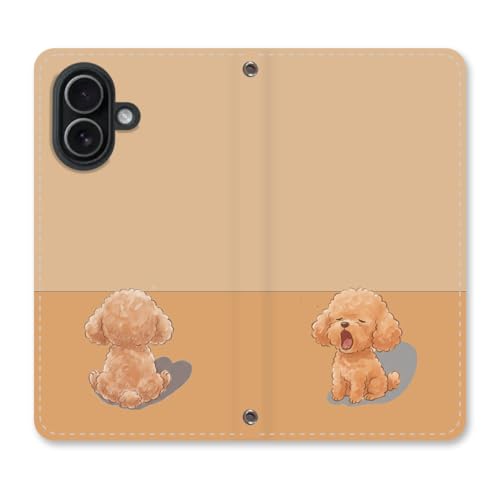 Lucky Mole iPhone15ProMax�p�̃X�}�z�P�[�X �蒠�^ �x���g�Ȃ� �g�C�v�[�h�� �� ��� �q�� ������ �X�}�z�P�[�X PU���U�[ �J�[�h���[ �}�O�l�b�g���� �ϏՌ�