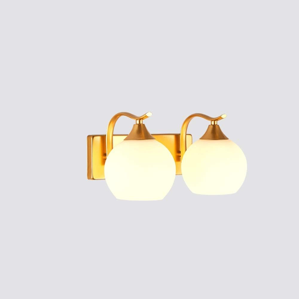 Luminaria moderna E27 de doble foco y acabado esférico creativo para interiores exigentes