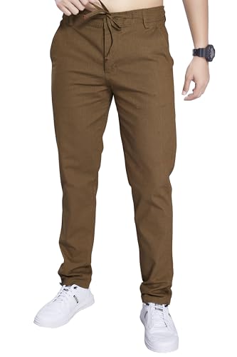 Image of DIVISIVE Men's Loose Fit Linen Blend Cotton Pants