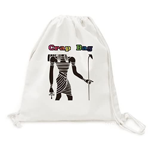Sac à dos Anubis Égypte ancienne grand compartiment et toile canvas résistante
