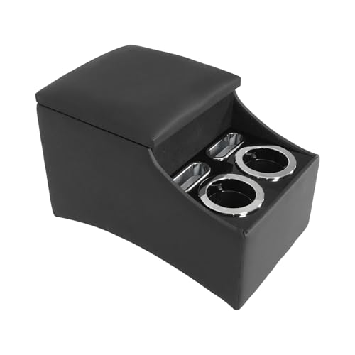 OAWHECH Bench Seats Center Console for Minivan, SUV, Middle Van,Universal Truck Organizer and Storage,with Cup & Phone Holder