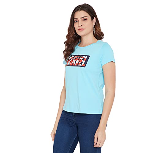 Image of Marvel Women Round Neck Short Sleeves T-Shirt