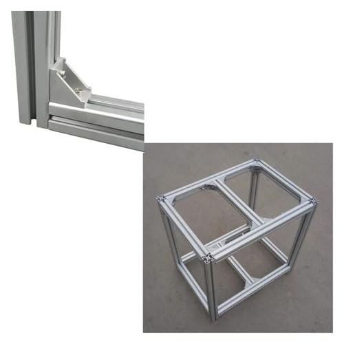Fixation rigide profilé aluminium 2020 rainure 6mm kit de 16 - 6