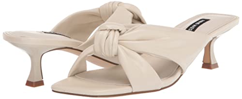 Nine West Women's Dipa Heeled Sandal, Cream, 6.5 #TOP6