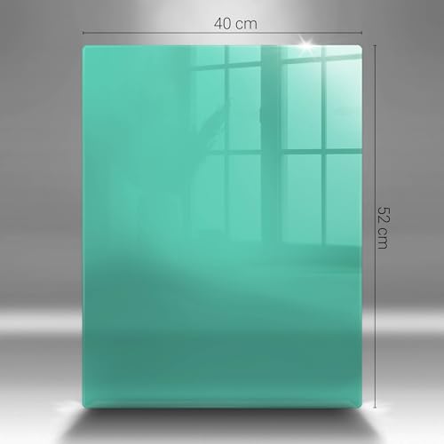 Plaque de protection induction verte Wallfluent 40x52 cm pour cuisine - 7