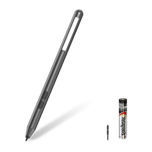 iafer Genuine Digital Stylus Pen For Hp Envy X360/Pavilion X360/Spectre X360 2-In-1 Touch Screen Laptops,Support Mpp 1.51 Tilt Pen With 1024 Pressure Sensitivity,Gray
