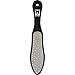 ForPro Black Bear Stainless Steel Pedicure File, Double-Sided Professional Quality Pedicure File for Heels and Feet, 10.5” L