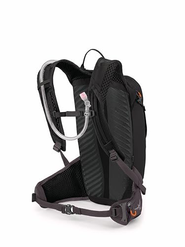 Osprey Siskin 12L Men's Biking Backpack with Hydraulics Reservoir, Black - Image 7
