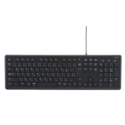 MCO 有線 静音 フル キーボード ブラック Z4525