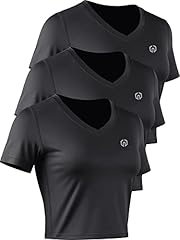 V-neck: Black/Black/Black, 3 Pack