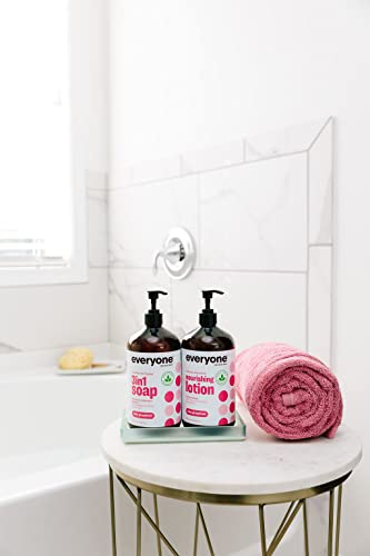 Everyone Nourishing Hand And Body Lotion, 32 Ounce (Pack Of 2), Ruby Grapefruit, Plant-Based Lotion With Pure Essential Oils, Coconut Oil, Aloe Vera And Vitamin E #TOP7