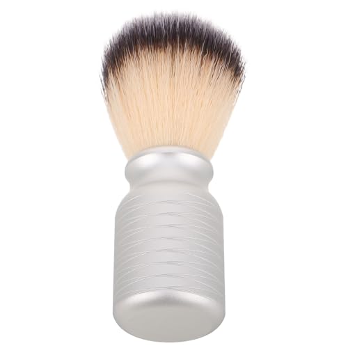 Anneome Pennello per Schiuma da Barba da Uomo Sintetico Pennello da Viaggio per Sapone da Barba per Strumenti da Toelettatura da Barbiere e Accessori da Salone