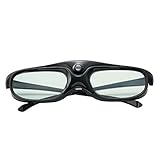 Active Shutter Cinema 3D Glasses DLP Projector 3D Glasses for 144hz 3D Ready Projectors