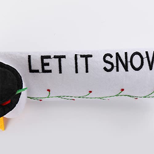 Puxador da porta da geladeira de natal Cobre Decoração de utensílios de cozinha Luvas protetoras ant