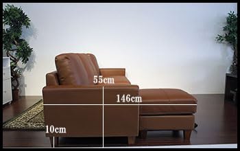 高級ブラウンレザーソファセット Amazon.co.jp: 組み替え高級ワイドタイプ 本革 カウチソファセット 4人