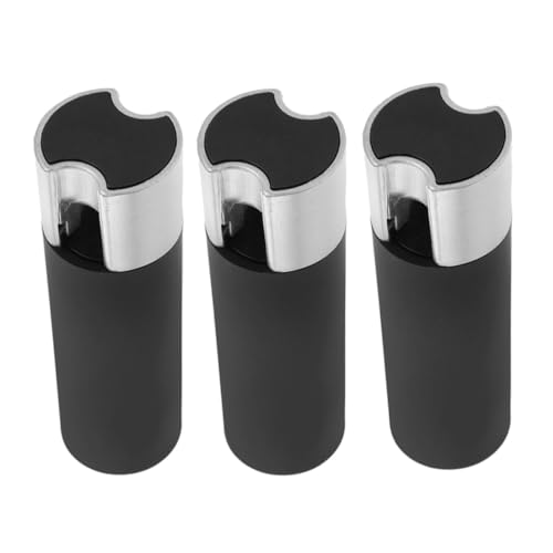 AUTSUPPL 3 Piezas Pesas Cordón Cortinas Negro para Persianas Enrollables Accesorios con Diseño Elegante Colgantes Anti-Viento y Pesas para Cadena Cortina Fácil Instalación Mejora Estética