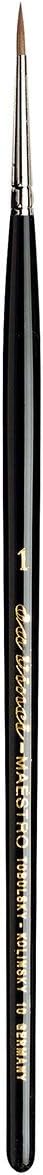 DA VINCI 10 Series Tobolsky-Kolinsky Sable Water Colour Brush, Bristle, Red, 18.6 x 0.13 x 30 cm