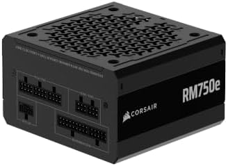 Corsair Case Power Supply Combo - 3200D RS, Smoke Mid Tower Computer Case Bundle with RM750e (2025) Fully Modular Low-Noise ATX Power Supply - 5