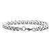 Xusamss Fashion Stainless Steel Wheat Link Bracelet,9.0