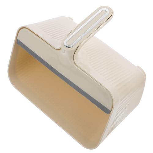 ABOOFAN Poubelle de Bureau Multifonction avec Raclette Corbeille Compacte et pour Cuisine et Table Rangement Pratique et Nettoyage Facile Capacité Modérée pour Usage