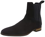 zalando hugo boss schuhe damen Mit Innenfutter HUGO Herren Cult_Cheb_sd1 Chelsea Boots, Blau (Dark Blue 401), 44 EU