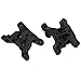 Drfeify RC Car Shock Mount, PA Material, 2PCS Front Rear Universal Shock Absorbant Mounts for SCY 16101 16102 16103 1/16 RC Car, Black