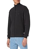 Regular Fit Blend Herren Trackjacket-Sweat Strickjacke, 194007_Black, S