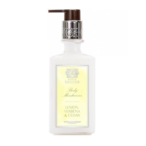 Antica Farmacista Body Moisturizer - Scented Moisturizing Lotion with Aloe Vera, Green Tea & Sweet Almond Oil - Luxury Gift for Any Occasion - Lemon, Verbena & Cedar, 10 fl oz