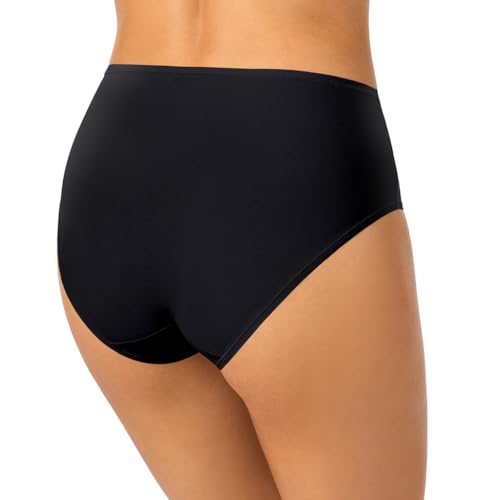 Image of Cuddl Duds Womens 3 Pack Brushed Microfiber Hipster Panty - Ultra-Comfy & Super-Soft Full Coverage Underwear Panties Set