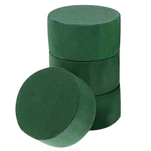 IUSOT 4PCS Oasis Floral Foam for Fresh and Artificial Flowers, Flower Arranging Supplies and Accessories, Block for Wedding Aisle Flowers and Party Decoration
