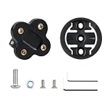 Per Garmin Bike Computer Mount Adapter per Action Camera Utilizzare Materiale ABS Diametro interno 21 mm per una stabilità costante (C)