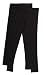 2 Pack Zenana Women's Basic Leggings Small Black, Black