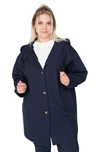 Manteau femme ample en toile tissée idéal pour les sorties urbaines