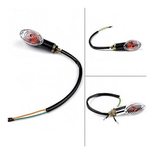 Evita multas con este intermitente universal de moto 12V de 8W 5