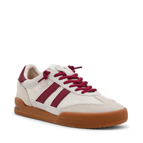 Steve Madden Steve Madden Women's Verdict, Burgundy/White, 7.5 Medium