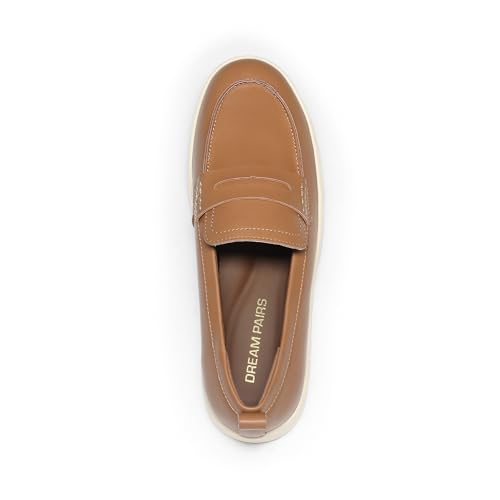 Image of DREAM PAIRS Women's Arch Support Slip On Loafers