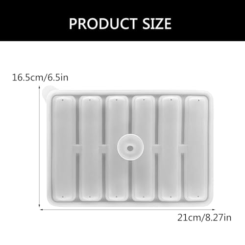 Molde para cubitos de hielo de silicona grado alimenticio 2 piezas miniatura 4