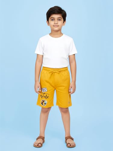Image of KiddoPanti Boys Knee Length Basic Short