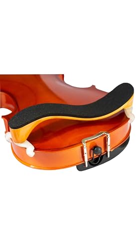 BAMBOO, Soporte de Hombro Violín - Reposapiés Violin ajustable 4/4 y 3/4. Soporte de Almohadilla...