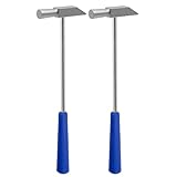 Small Craft Hammer for Home Project, Anti Slip Lightweight Hammer Tool for Small Projects, Jewelry, Watch Band, Leather, Tuning Kalimba, 2 Pcs
