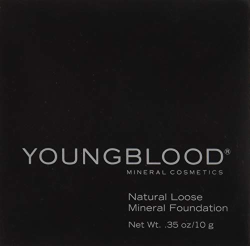 Youngblood Clean Luxury Cosmetics Natural Loose Mineral Foundation, Fawn | Loose Face Powder Foundation Mineral Illuminating Full Coverage Oil Control Matte Lasting | Vegan, Cruelty Free #TOP1