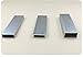 Rectangular Tube, Industry 6063 Aluminum Rectangular Profile 10x20x(1-2) mm For Decorative Use Construction(10x20x2mm)